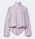 Christopher Esber Light Leak jacquard romper