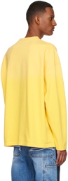 We11done Yellow Cotton Long Sleeve T-Shirt