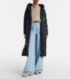 Max Mara Baker cashmere combat boots