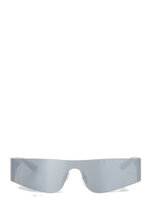 Photo: Mono Rectangle Sunglasses in Silver