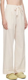 Tekla Off-White Birkenstock Edition Pyjama Pants