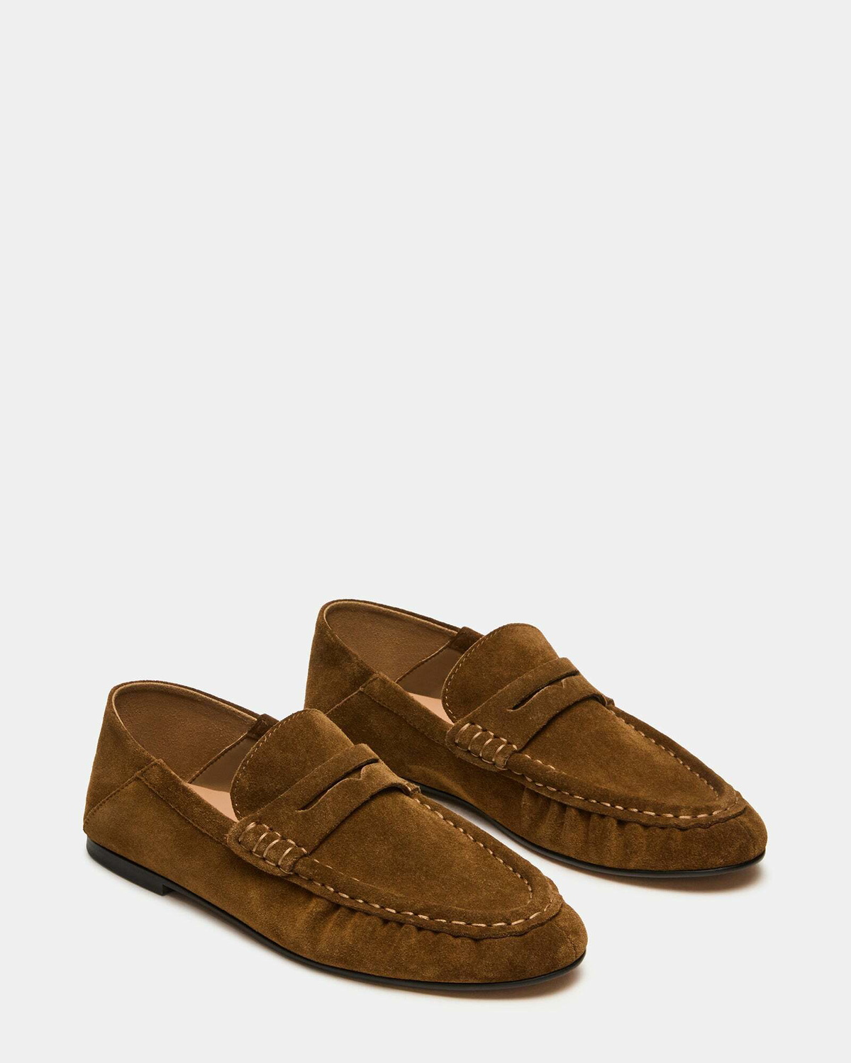 Steve Madden Roger Flats in Taupe