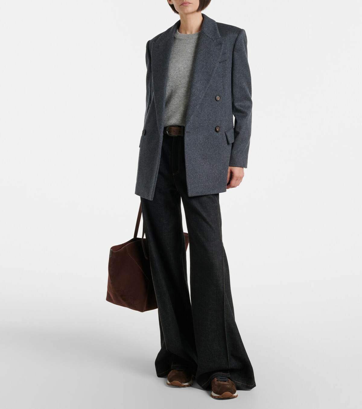 Brunello Cucinelli Monili suede sneakers