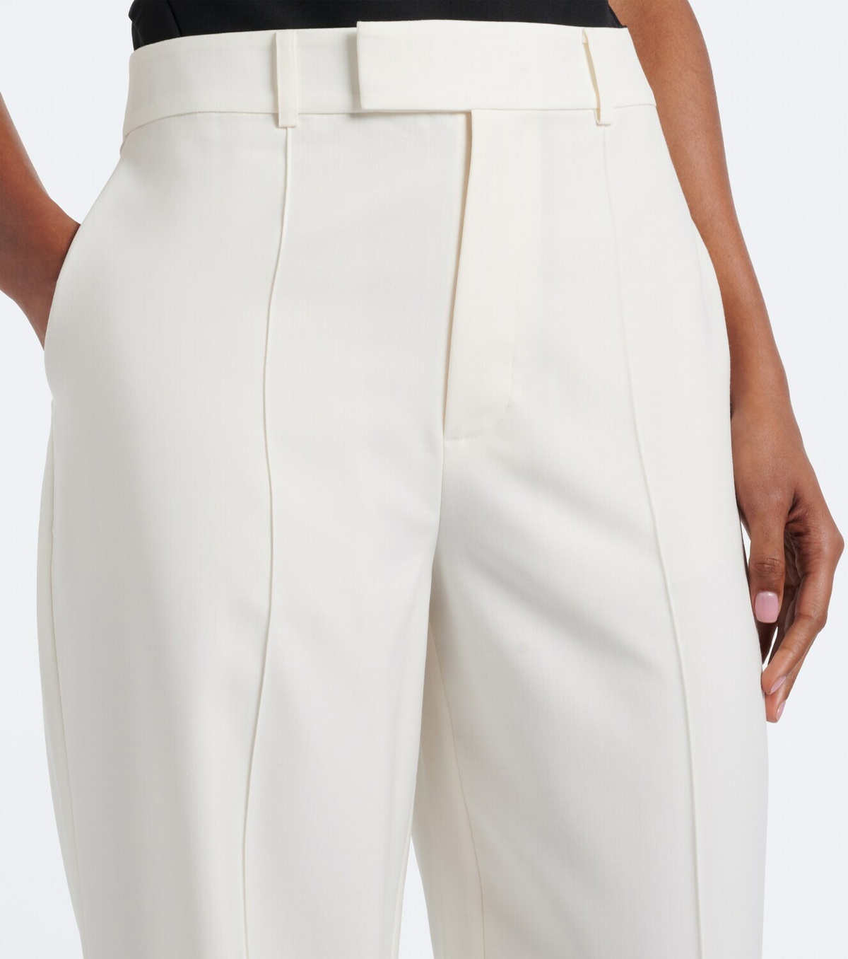 Róhe Wool-blend wide-leg pants