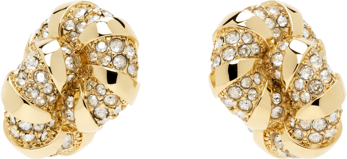 Lanvin Gold Mélodie Earrings