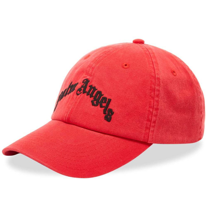 Photo: Palm Angels Arch Logo Cap Red