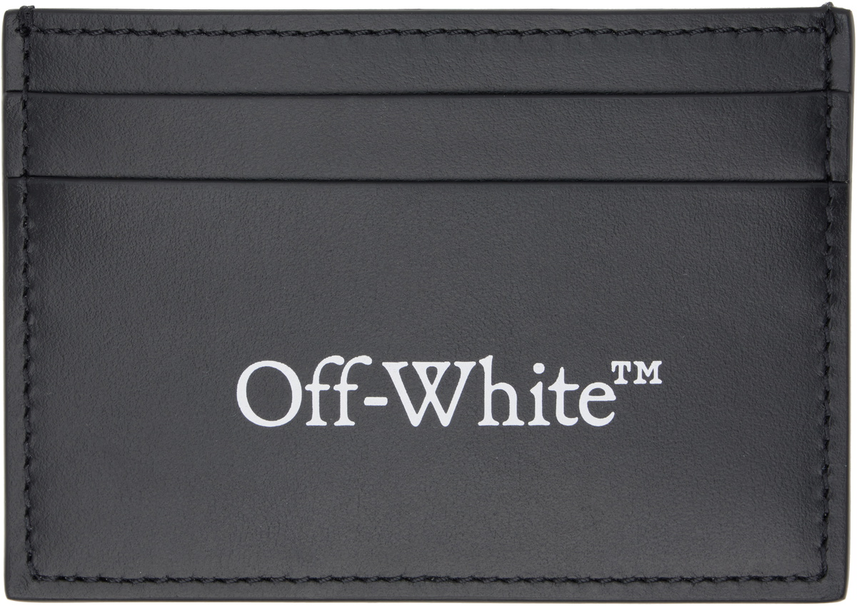 OFF-WHITE - Zipped Leather Credit Card Case Off-White