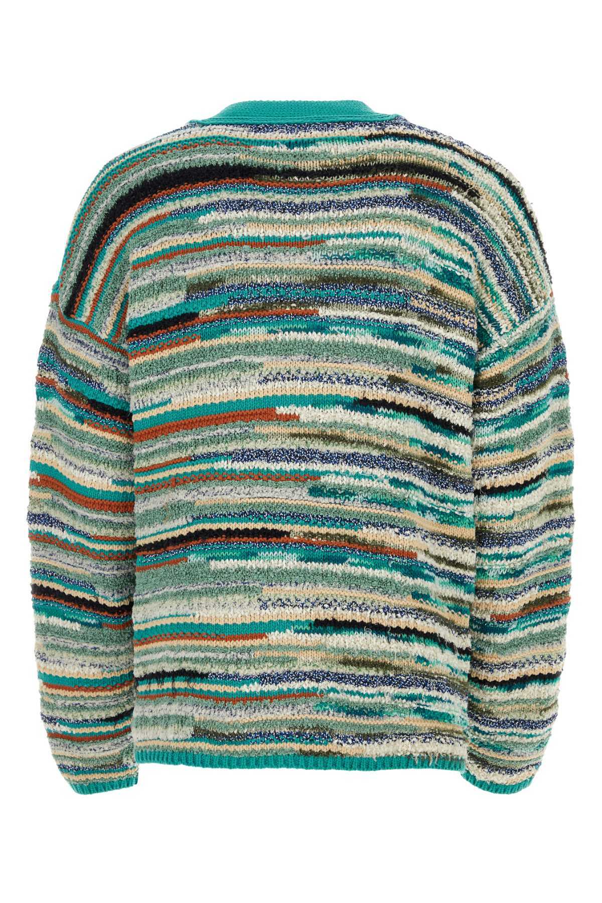 Alanui Embroidered Cotton Blend Madurai Cardigan