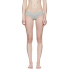 Calvin Klein Underwear Grey Cotton Bikini Briefs