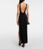 Norma Kamali Marissa jersey maxi dress