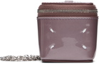 Maison Margiela Purple Mini Cube Chain Bag