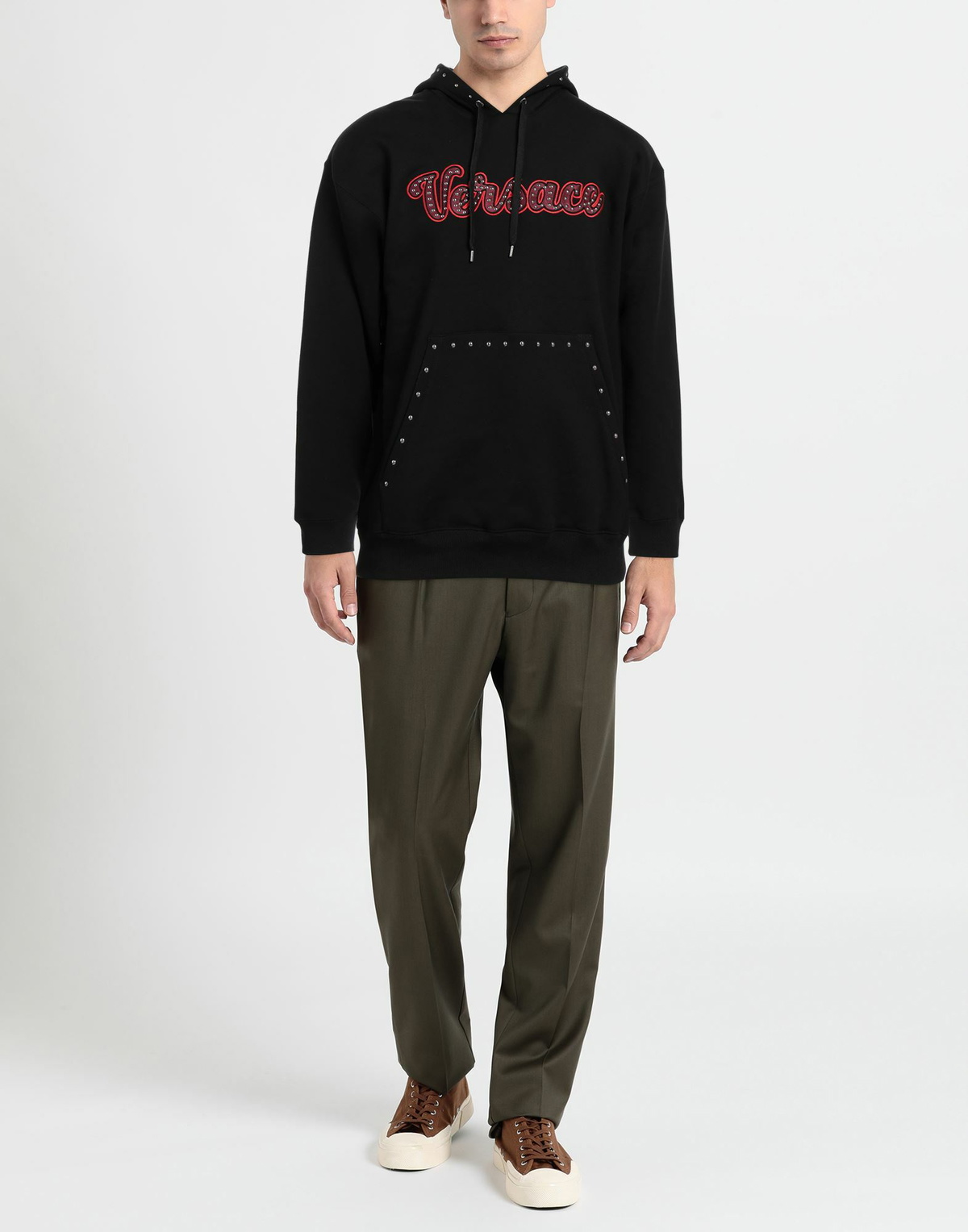 Versace Mens Sweatshirt in Black