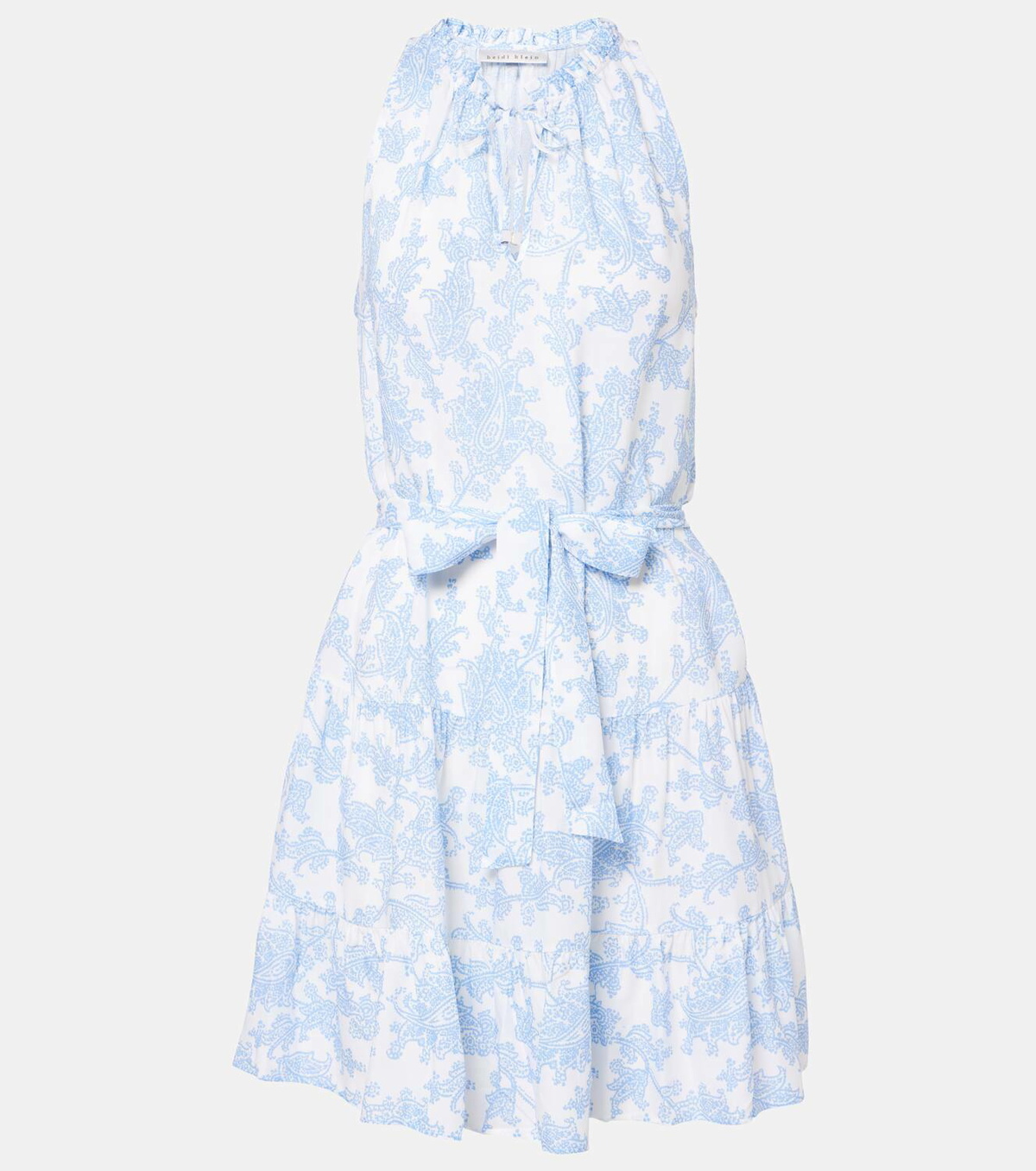 Heidi Klein Paisley tiered minidress