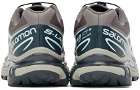 Salomon Gray & Blue XT-6 Sneakers