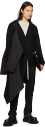 Rick Owens Black Peter Cardigan