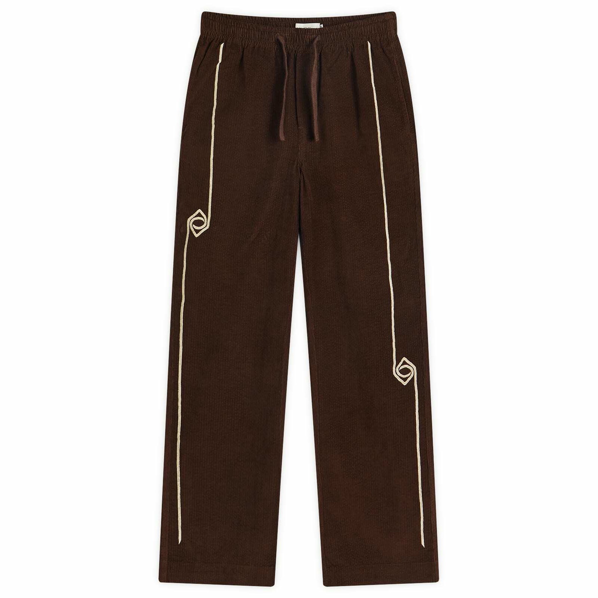 Magic Castles Men's Icon Corduroy Trouser in Tobacco Cord