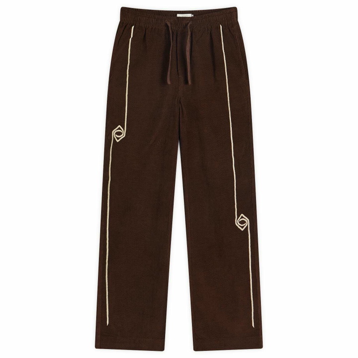 Photo: Magic Castles Men's Icon Corduroy Trouser in Tobacco Cord
