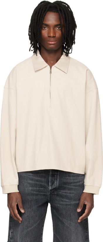 Photo: AGOLDE Beige Darius Polo
