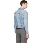 Saint Laurent Blue Denim Trucker Jacket