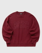ROTATE Birger Christensen HEAVY SWEAT CREWNECK Red Womens Sweatshirt