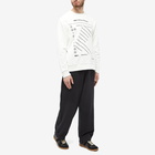 Maison Margiela Men's Text Logo Crew Sweat in Off White