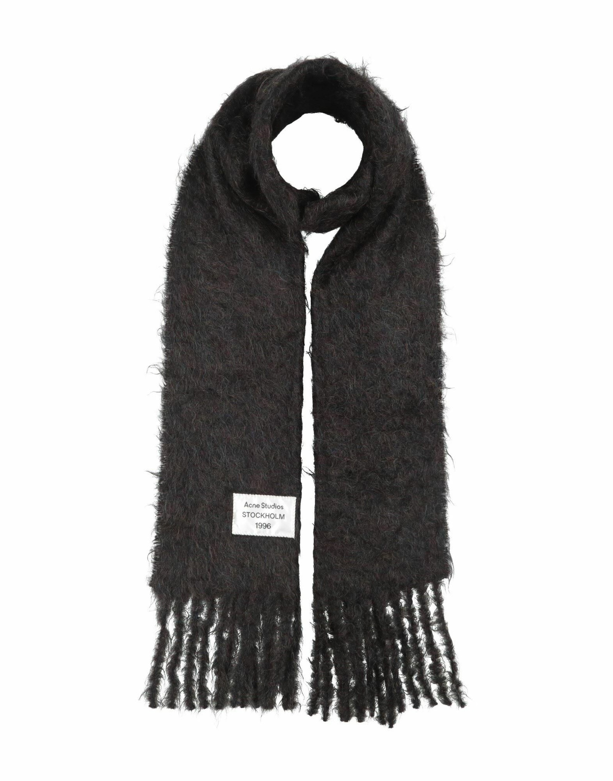 Acne Studios Womens Scarf in Black