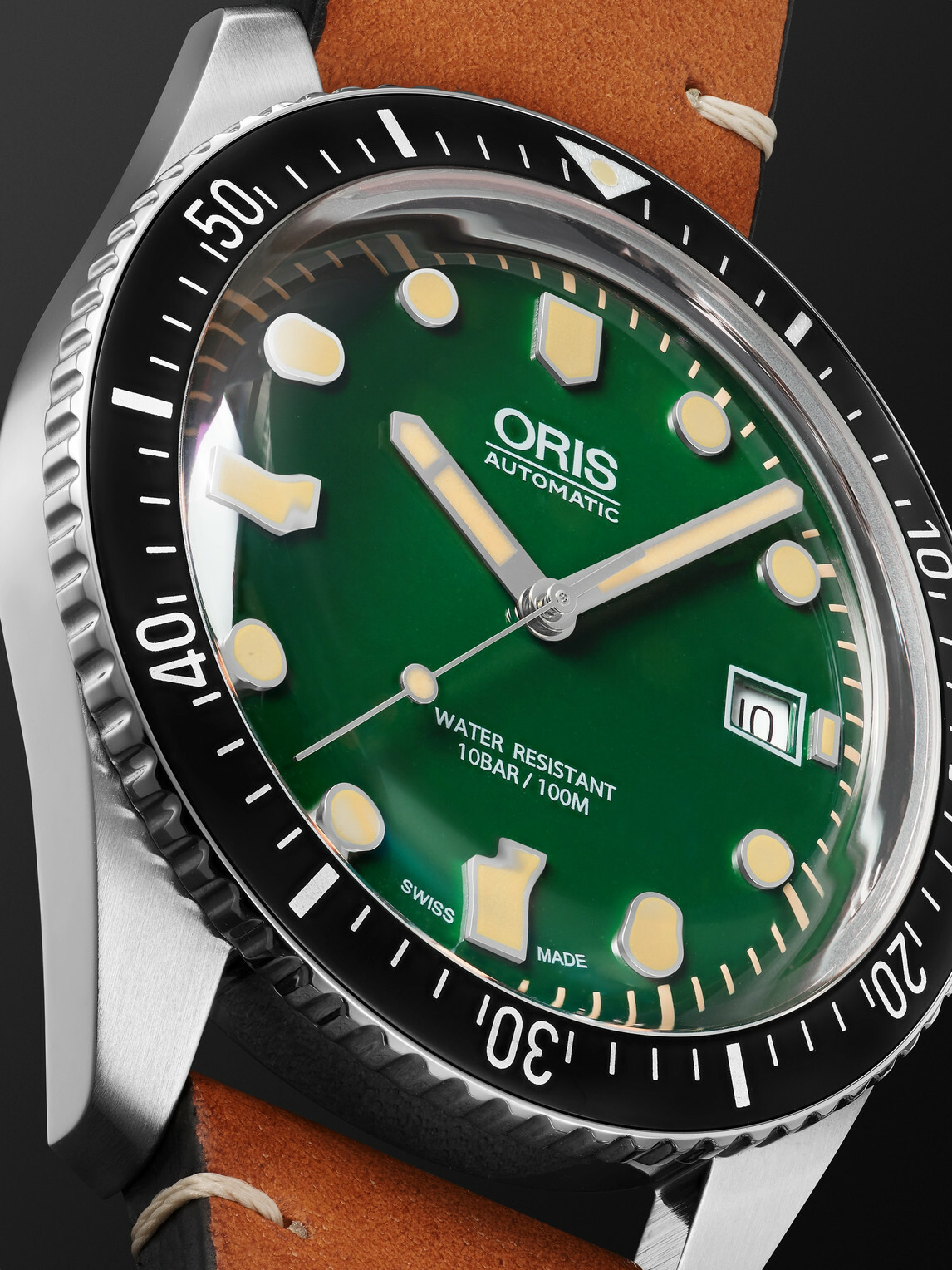 Oris - Divers Sixty-Five Date Automatic Stainless Steel Watch, Ref. 01 733 7720 4057-07 5 21 45