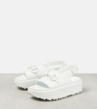 Gucci Horsebit rubber platform sandals