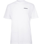 Patagonia - P-6 Responsibili-Tee Printed Cotton-Blend Jersey T-Shirt - Men - White