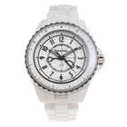 Chanel J12 Quartz White Dial Ladies Watch H9763