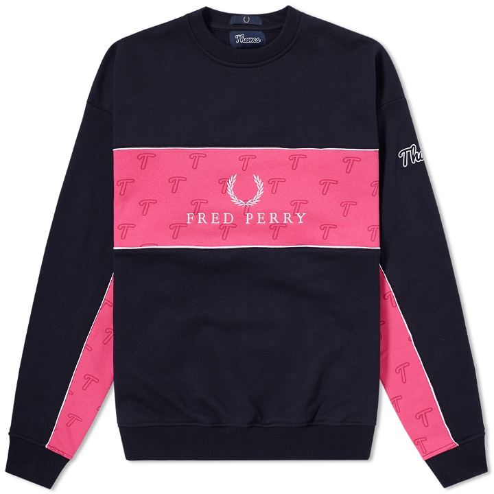 Photo: Fred Perry x Thames Chest Panel Sweater