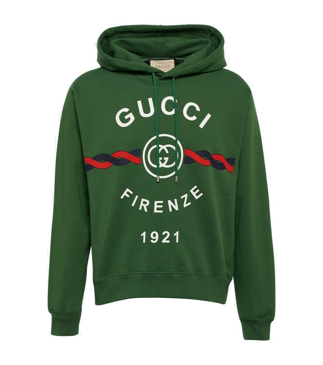 Gucci Interlocking G cotton hoodie Gucci