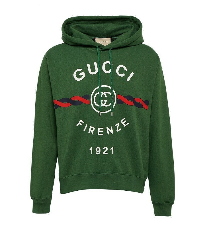 Photo: Gucci Interlocking G cotton hoodie