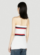 Meryll Rogge Ribbed Bustier Top