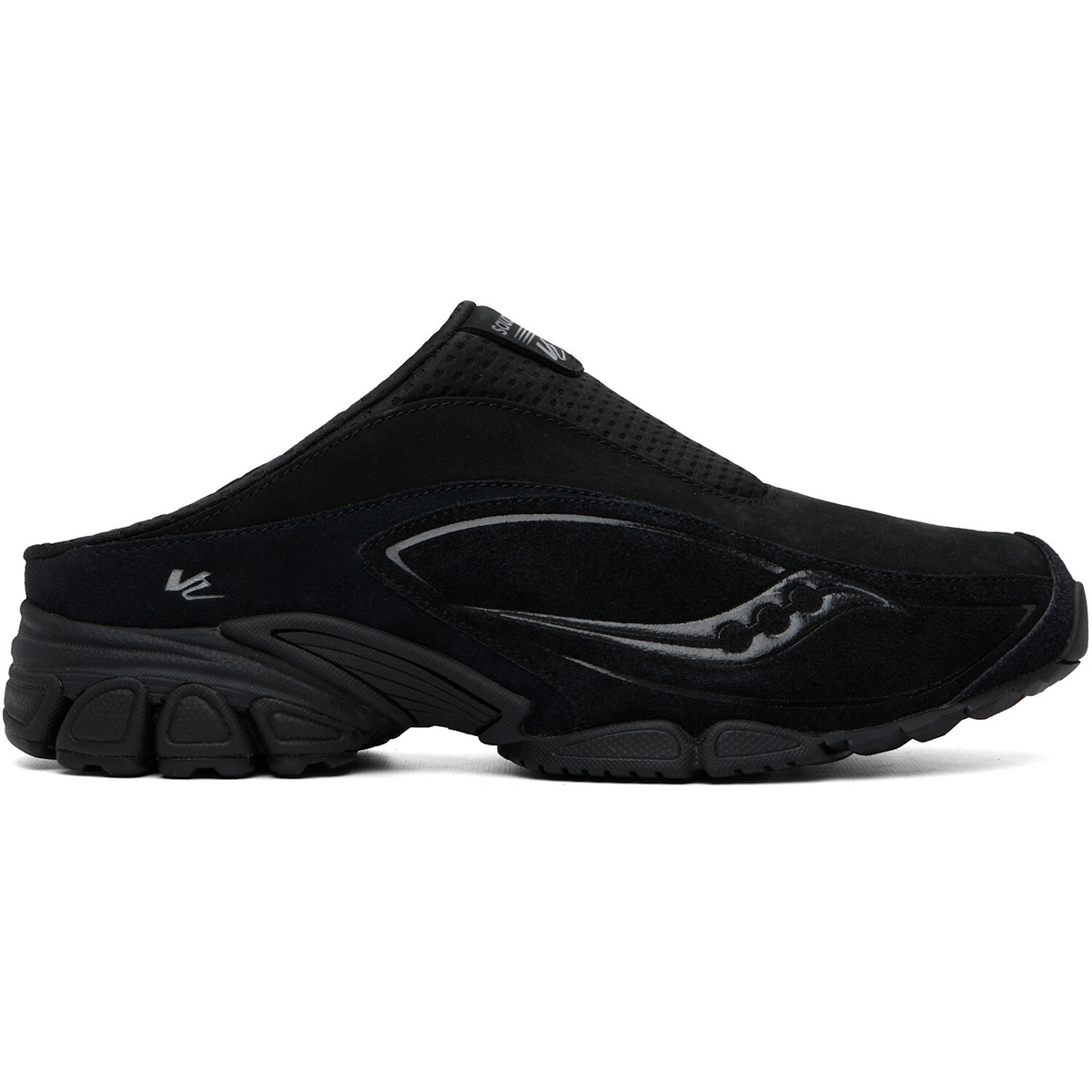 Saucony Black Progrid V2 Mule Sneakers