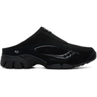 Saucony Black Progrid V2 Mule Sneakers