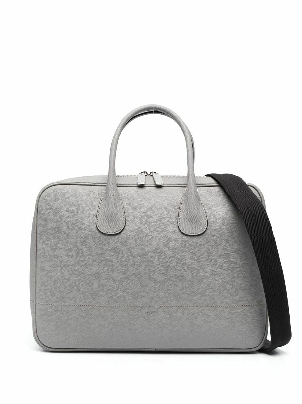 Photo: VALEXTRA - Mylogo Leather Briefcase