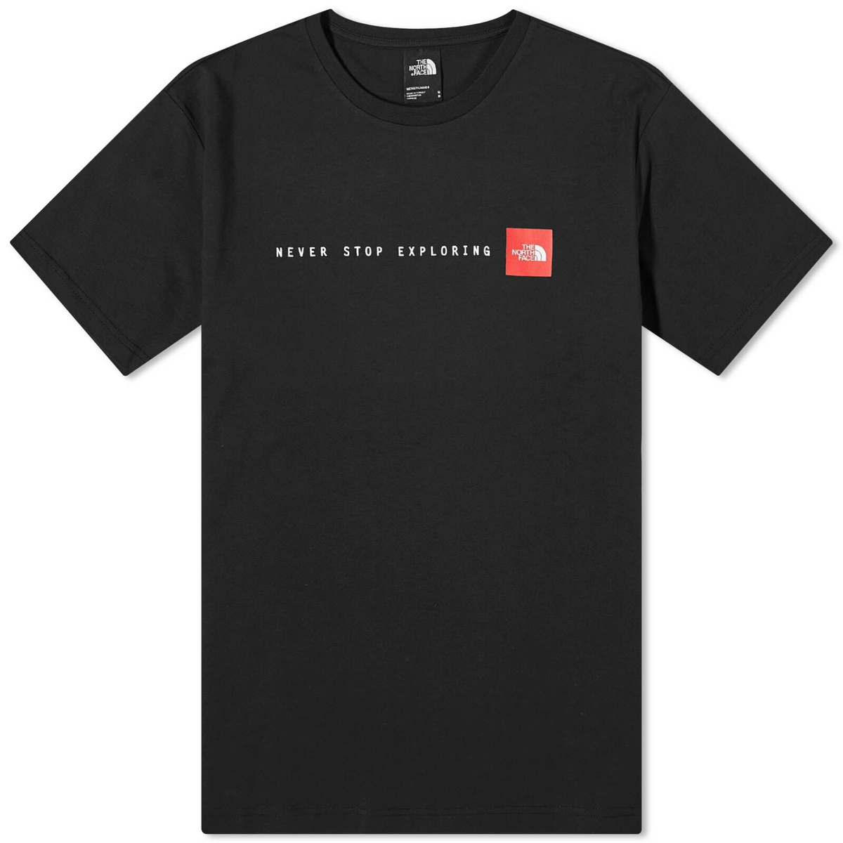 【THE NOTRH FACE】 M'S COTTON BASIC R/TEE‐BLACK THE NORTH FACE Basic Cotton T-shirt 'Black' NT7UM20A