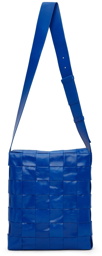 Bottega Veneta Blue Paper Cassette Messenger Bag