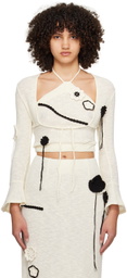 Kijun Off-White Sophie Cardigan