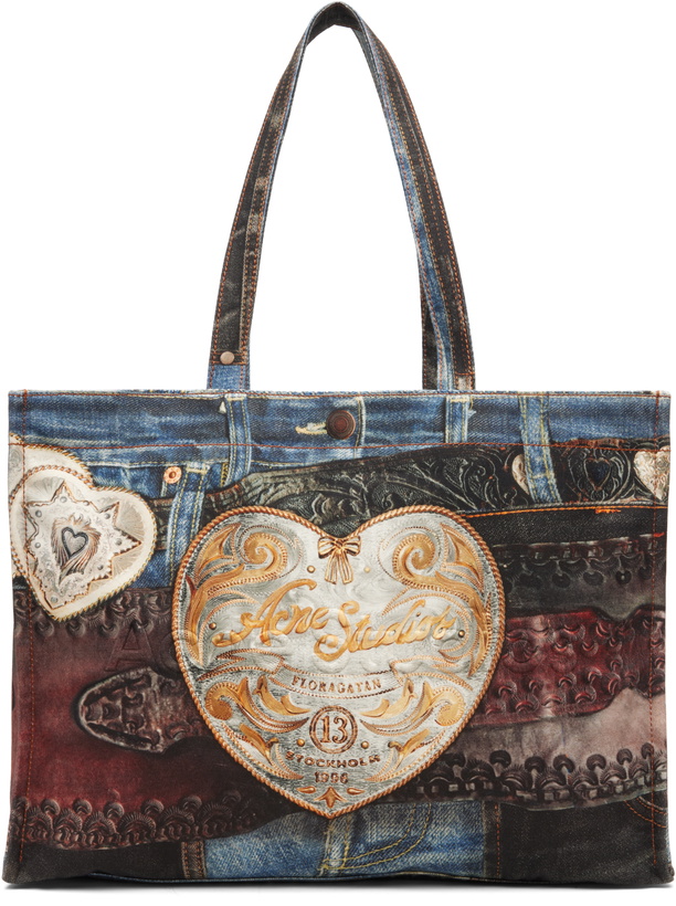 Photo: Acne Studios Multicolor Logo Tote
