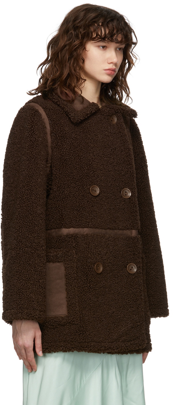 Stand Studio SSENSE Exclusive Brown Chloe Jacket