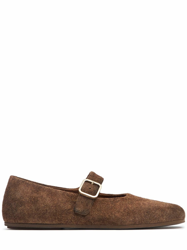Photo: MARSELL Appiedi Long Hair Reversed Leather