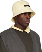 Essentials Yellow Twill Bucket Hat