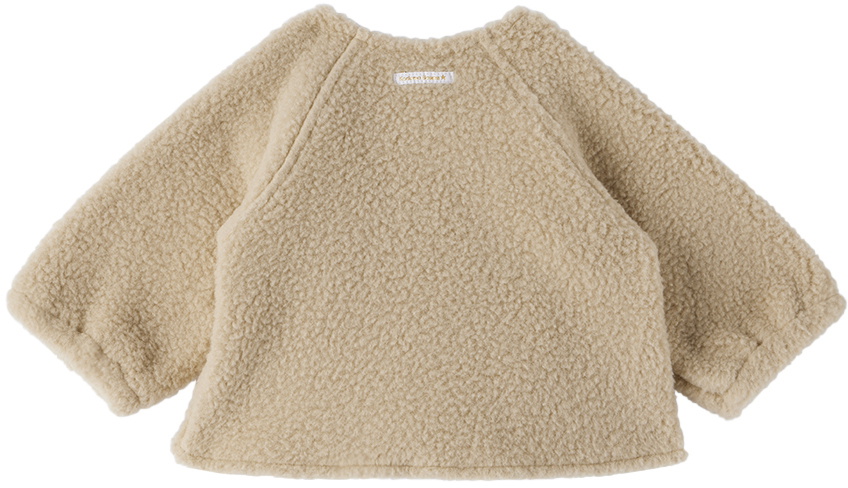 Kodomo BEAMS Baby Beige Wrap Jacket