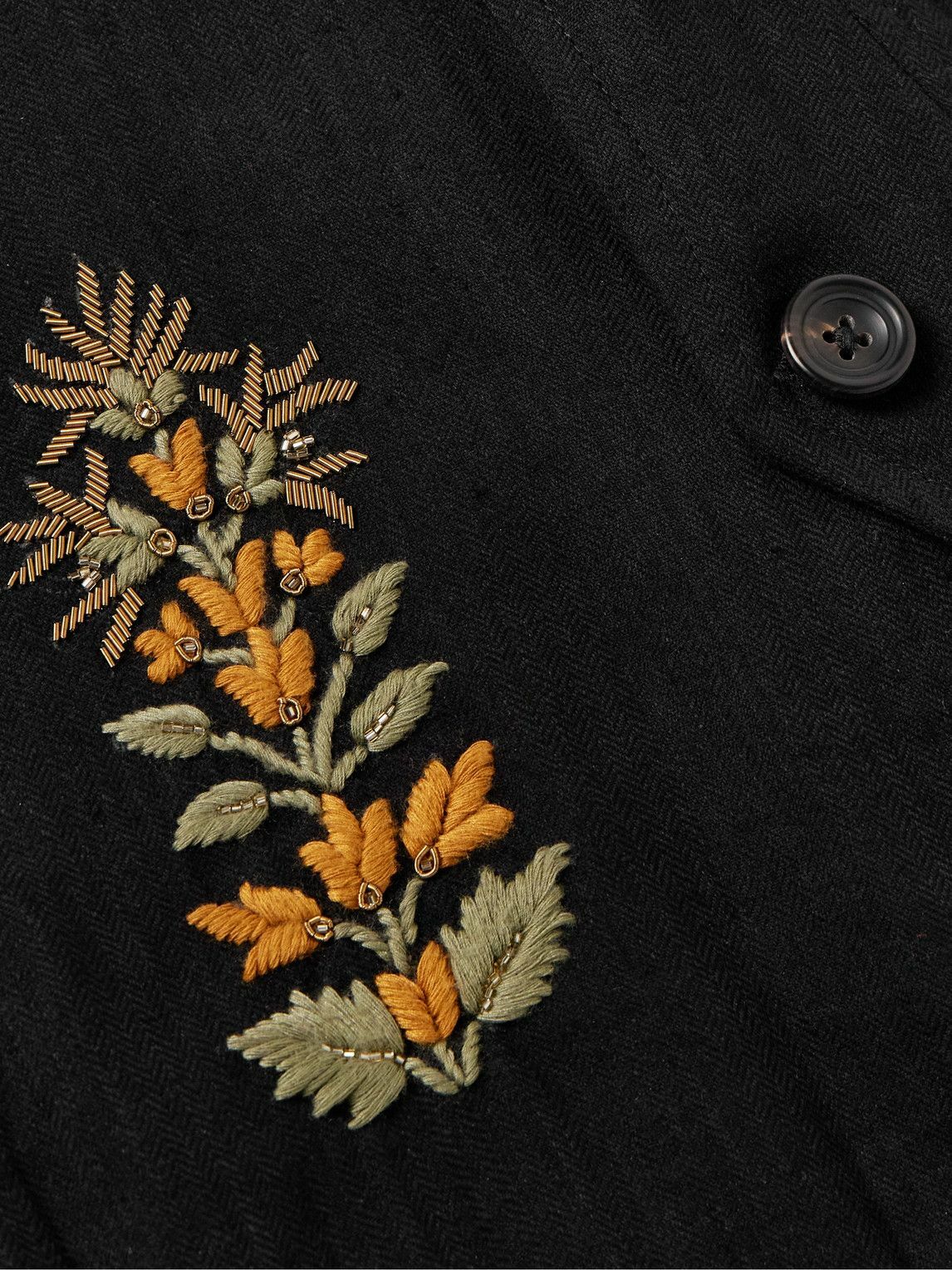Kartik Research - Baracuta Embellished Embroidered Herringbone