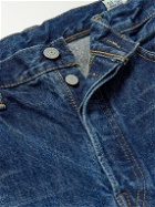 OrSlow - 105 Straight-Leg Patchwork Selvedge Jeans - Blue