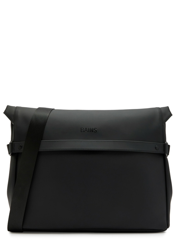Photo: Rains Otg Waterproof Messenger bag - Black - One Size