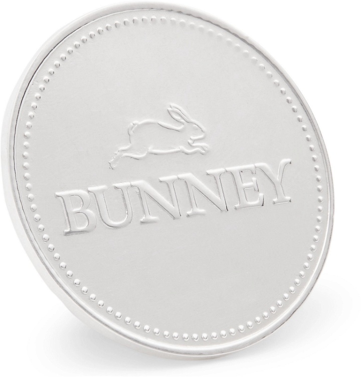 Photo: Bunney - Logo-Detailed Sterling Silver Pin - Silver