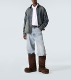 Balenciaga Alaska suede knee-high boots